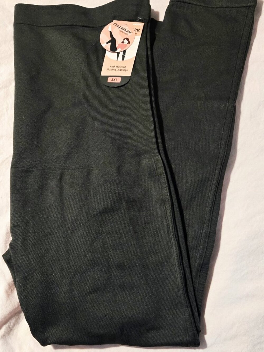 Shapermint Essentials High-Waisted Shaping Leggings 3XL in navy
